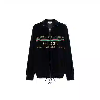 Gucci Zip Jacket Black