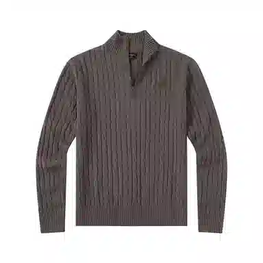 Teenie Weenie Men Half-Zip Knit Sweater