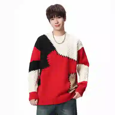 WilliamPOLO Crewneck Knit Sweater