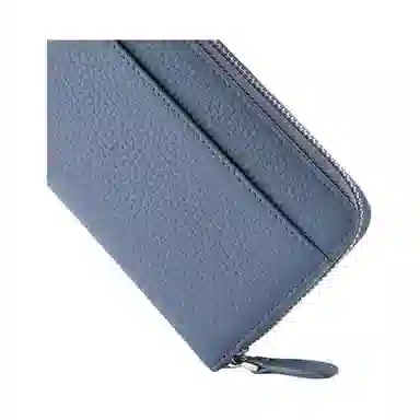 彤彤兔 长款多卡位简约 牛皮 钱包 男女同款情侣款 多色