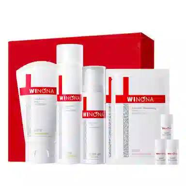 薇诺娜 净痘清颜护肤套装 祛痘舒缓淡痘印滋润控油清洁 洁水两件套/洁水霜三件套