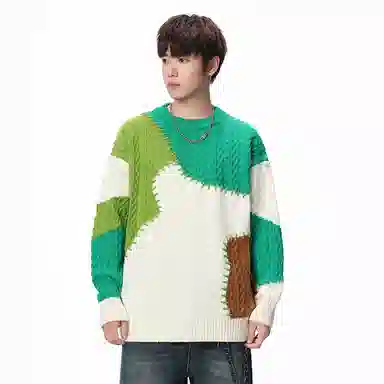 WilliamPOLO Crewneck Knit Sweater