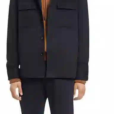 Zegna FW22 Navy Jacket