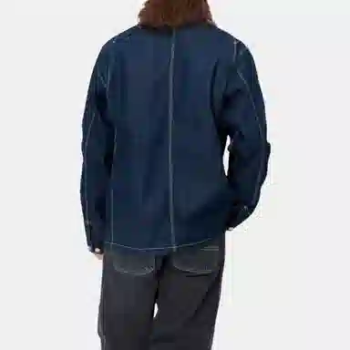 Carhartt WIP Logo Patch Denim Jacket