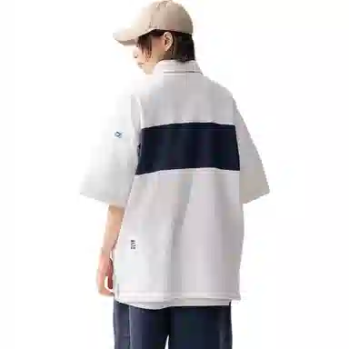 nautica white sail Polo
