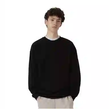 KITH Logo Print Long Sleeve Black