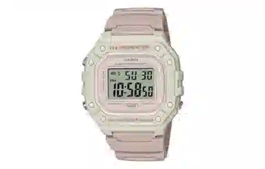 CASIO DIGITAL W-218HC-4A2V-Skyline Rose
