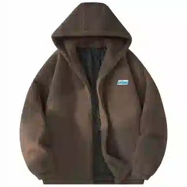 Qnxeey Basic Lamb Wool Jacket