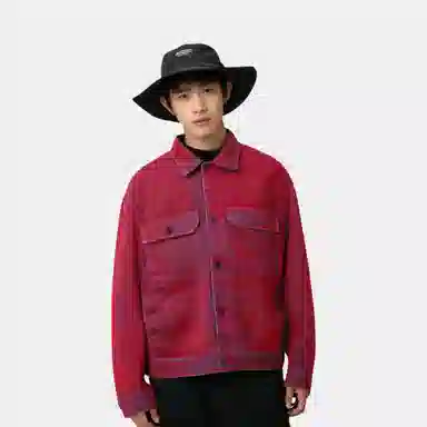 Supreme SS23 Week 4 FLOCKED DENIM TRUCKER JACKET