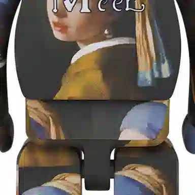 BE@RBRICK Johannes Vermeer Girl with a Pearl Earring