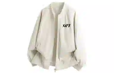 XAFB Basic Letter Print Jacket