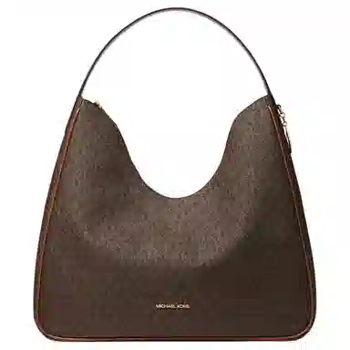 MICHAEL KORS MK Nayla Hobo Bag Medium Brown