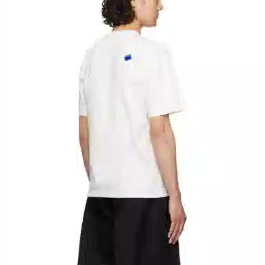 ADER ERROR Crewneck Loose Short Sleeve T-Shirt Off-White