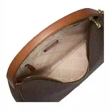 MICHAEL KORS MK Nayla Hobo Bag Medium Brown