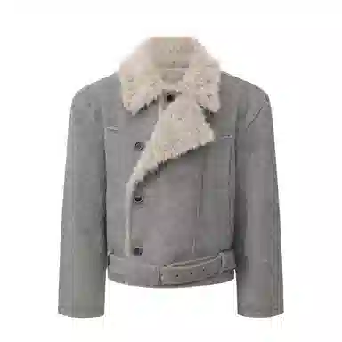 ONE LILACFISH High Collar Cotton Jacket