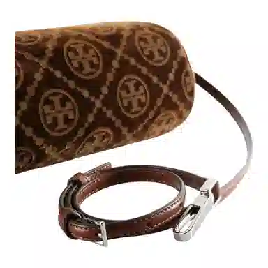 Tory Burch T Monogram Cylinder Bag Small Sun Beige