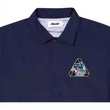 Palace Logo Jacket Navy