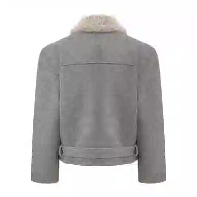 ONE LILACFISH High Collar Cotton Jacket