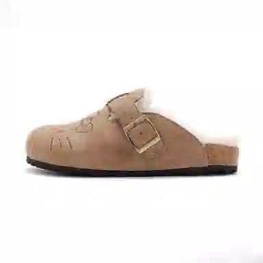 Hello Kitty x Sanrio Black Hawaii Slip-On Shoes