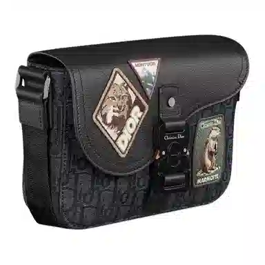 DIOR Saddle Bag Small Black