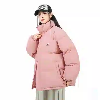 FUERZA Basic Logo Puffer Jacket