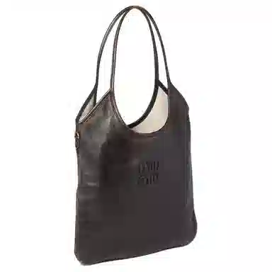 Miu Miu Ivy Tote Large Brown