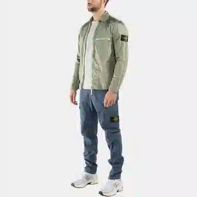 Stone Island Nylon Meta SS23 Jacket Light Green