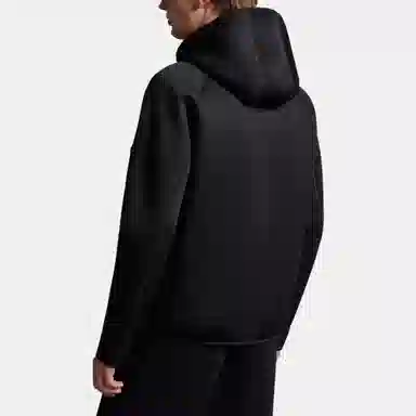 Moncler Neoprene Zip-Up Hoodie
