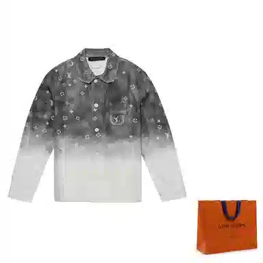Louis Vuitton SS22 Denim Shirt Grey