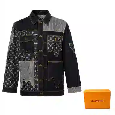 Louis Vuitton Denim Jacket Black