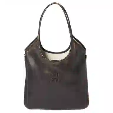 Miu Miu Ivy Tote Large Brown