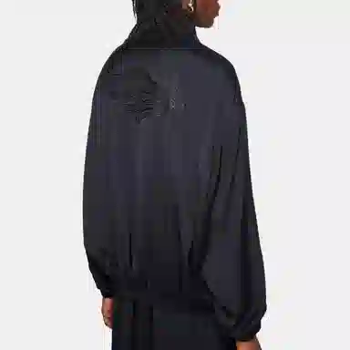 Acne Studios FW24 Zip-Up Logo Jacket Navy