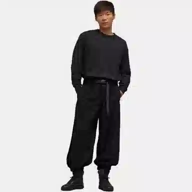 Y-3 Flannel Wide Black