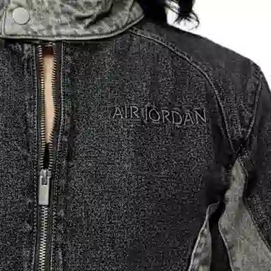 Jordan Air Jacket Black/Teal Grey