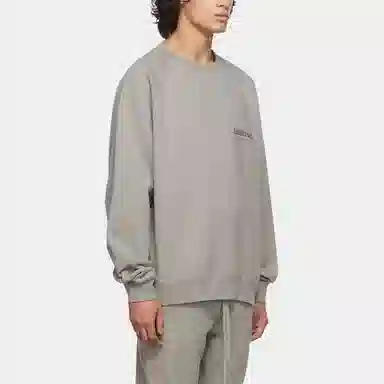 Fear of God Essentials FW21 Pullover Crewneck Dark Heather Oatmeal