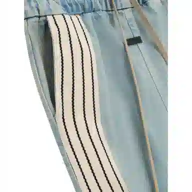 Fear of God SS24 Denim Striped Forum Pant Light Indigo