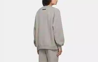 Fear of God Essentials FW21 Pullover Crewneck Dark Heather Oatmeal