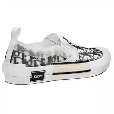 DIOR B23 Low Top Sneakers Black White