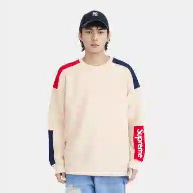 Supreme SS19 Formula Crewneck Natural