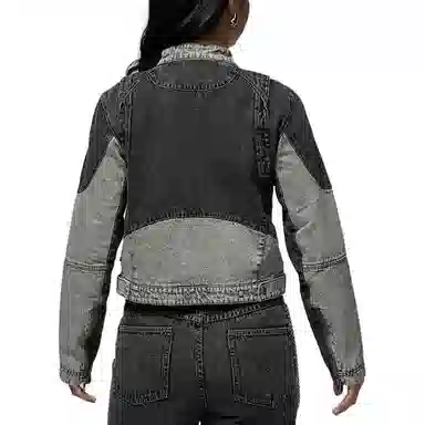 Jordan Air Jacket Black/Teal Grey