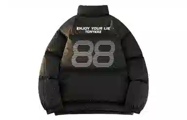 TONYKRZ Logo Stripe Down Jacket