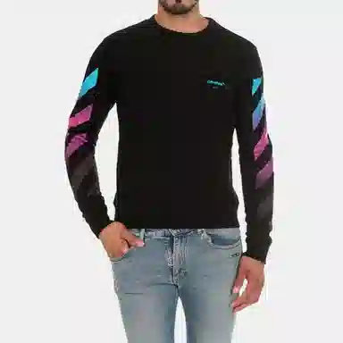 OFF-WHITE Rainbow Arrow Long Sleeve