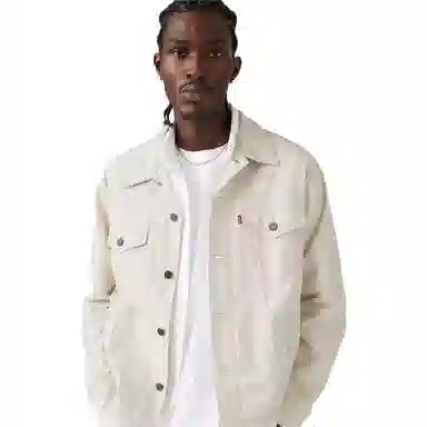 Levi's Linen Denim Jacket White