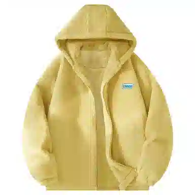 Qnxeey Basic Lamb Wool Jacket