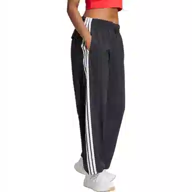 adidas Essentials 3-Stripes Wide Leg Knit Pants