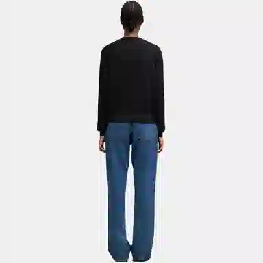 AMIPARIS FW24 Cardigan Knit Sweater Black