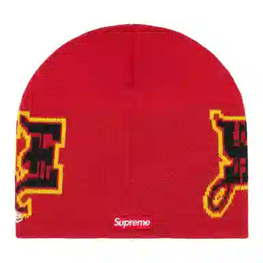 SupremexNew Era FW25 Week 9 Outline Beanie