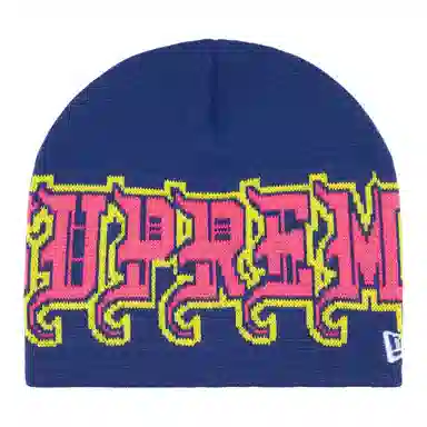 SupremexNew Era FW25 Week 9 Outline Beanie
