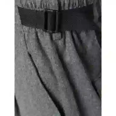 Y-3 Logo Button Waist Track Pants Grey