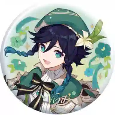 原神 周年庆典系列 徽章